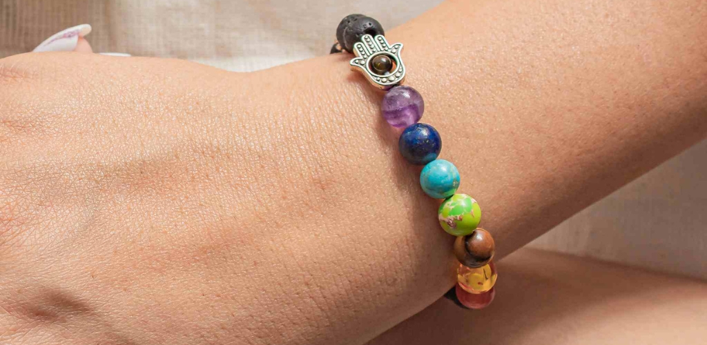 Which Hand to Wear a Seven Chakra Lava Stone Bracelet