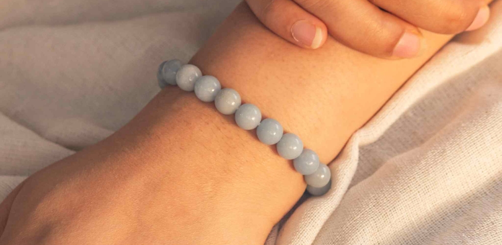 Which Hand to Wear an Angelite Bracelet