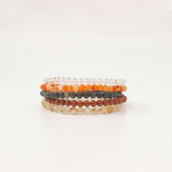 Aries Crystals Stackable Bracelet Set - Image 4