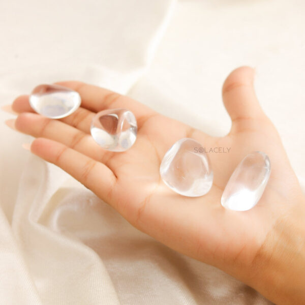 Clear Quartz Tumble Stone Pack of 5