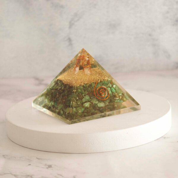 aventurine orgone pyramid