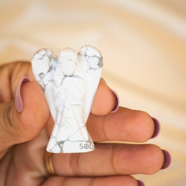 Howlite Crystal Angel - Image 2