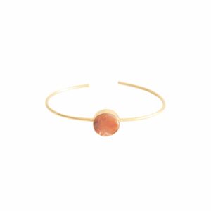carnelian cuff bracelet
