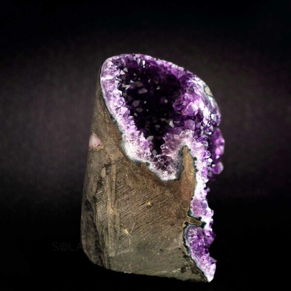 Amethyst Geode From Brazil AAA+ Quality Deep Purple - 885g - Image 4