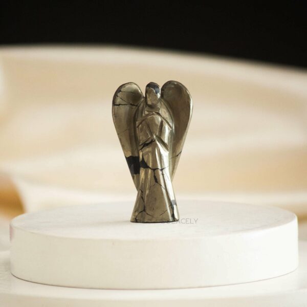 Pyrite Crystal Angel
