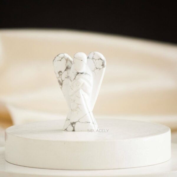 Howlite Crystal Angel