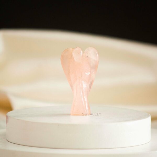 Rose Quartz Crystal Angel