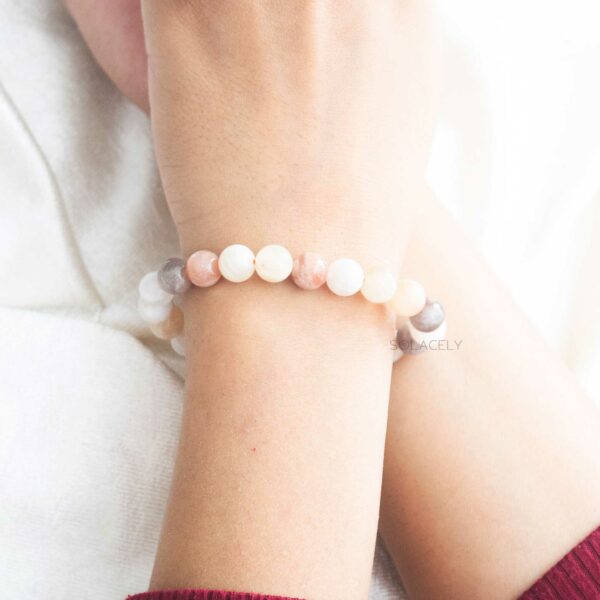Multi-Moonstone Bracelet - Authentic - Image 5