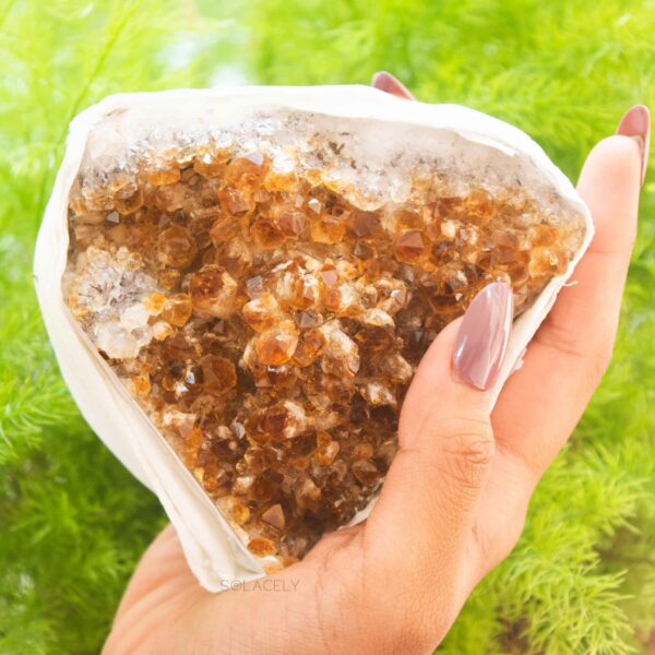 Authentic Natural Raw Citrine Cluster - Image 4