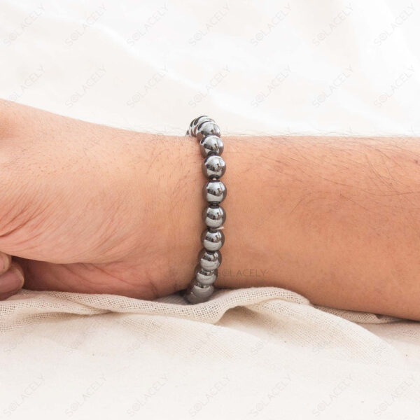 Hematite Bracelet 8mm Beads