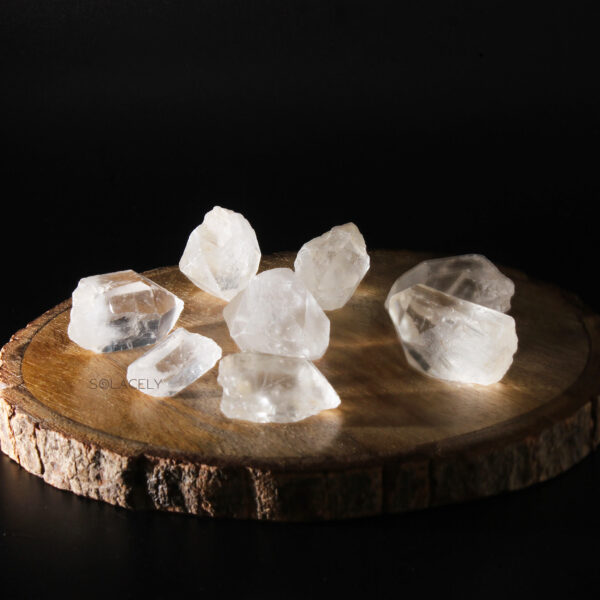 Clear Quartz Raw Stones 150gms - Image 3