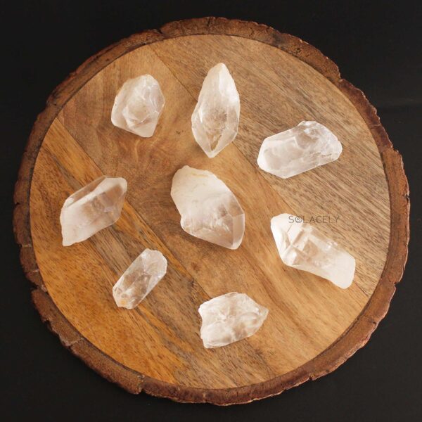 Clear Quartz Raw Stones 150gms - Image 2