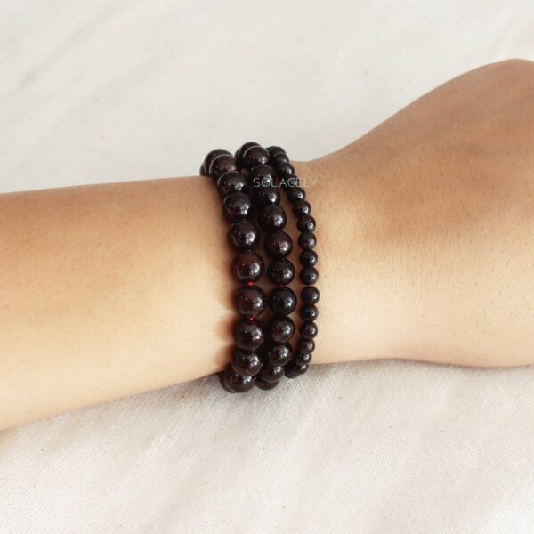 Red Garnet Bracelet - Image 2