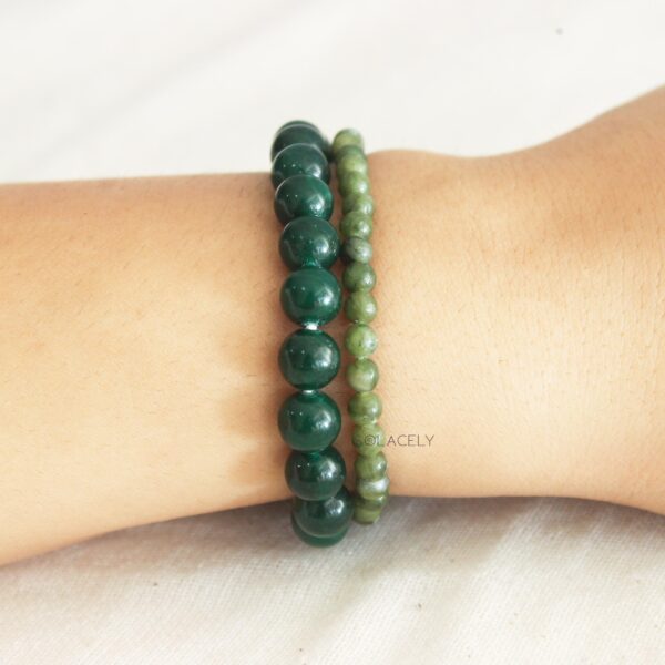 Green Jade Bracelet - Image 2