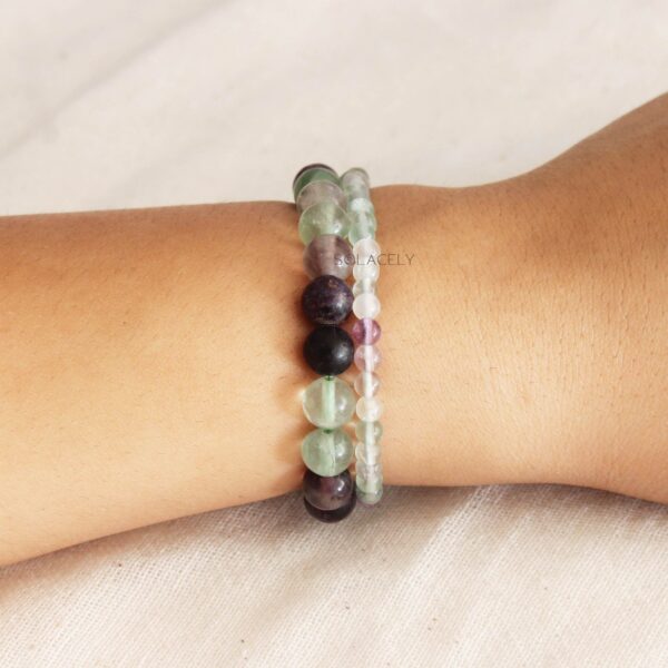 Rainbow Fluorite Bracelet - Image 2