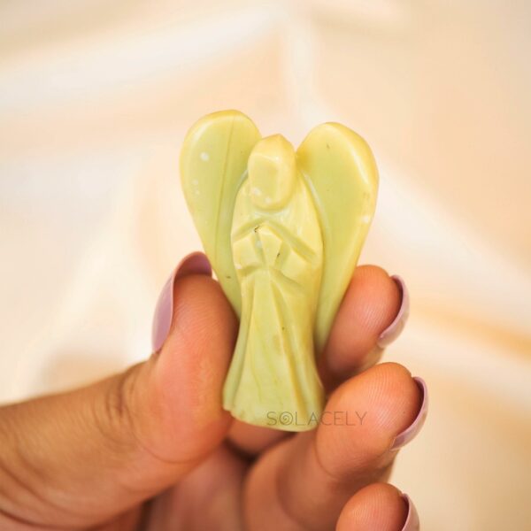 Serpentine Crystal Angel - Image 2