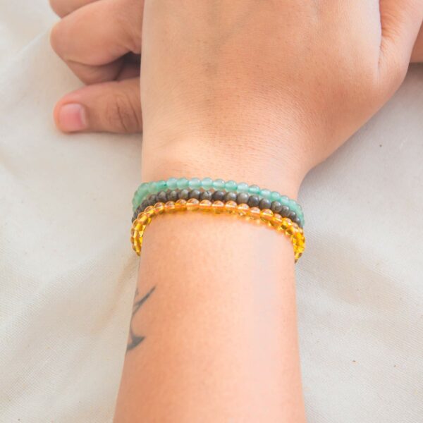abundance and luck bracelet 4mm beads