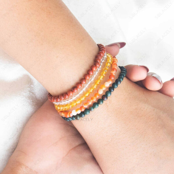 Aries Crystals Stackable Bracelet Set - Image 3