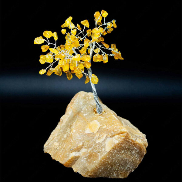 Citrine Tree with Yellow Aventurine Base - Image 3