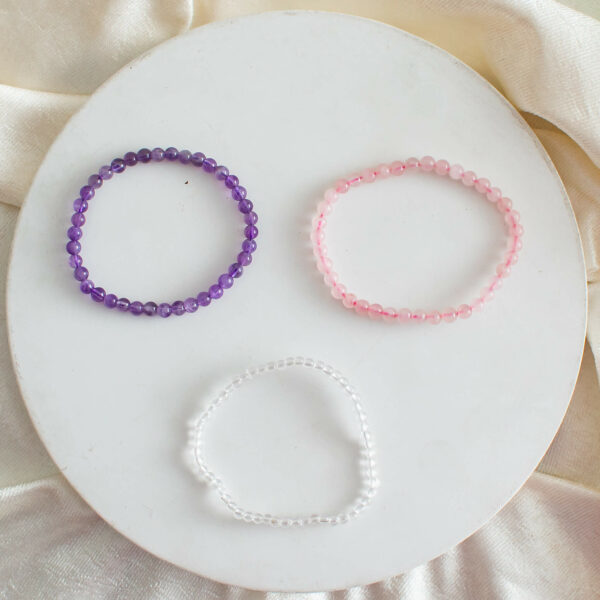 4mm Master healing Bracelet Set