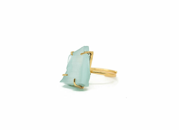 aqua chalcedony ring sale