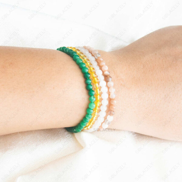 Gemini Crystal Stackable Bracelet Set - Image 4