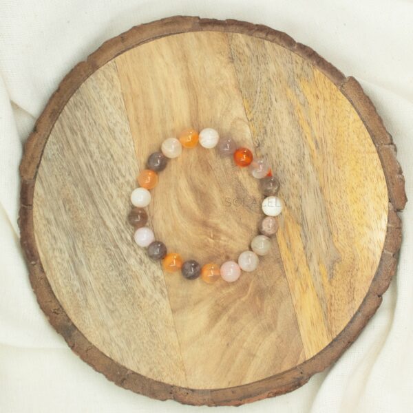 Multi-Moonstone Bracelet - Authentic - Image 2