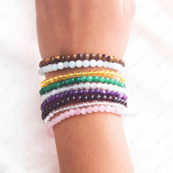 Navratna Crystals Stackable Bracelet Set - Image 3