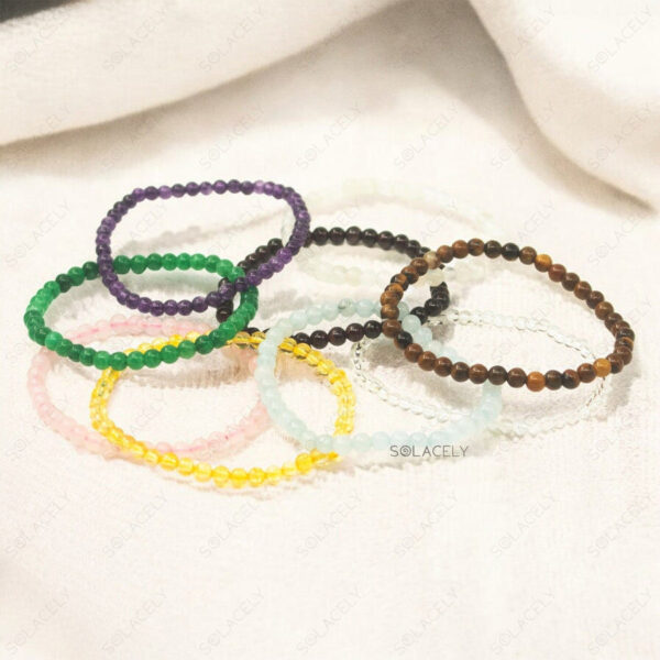 Navratna Crystals Stackable Bracelet Set - Image 2