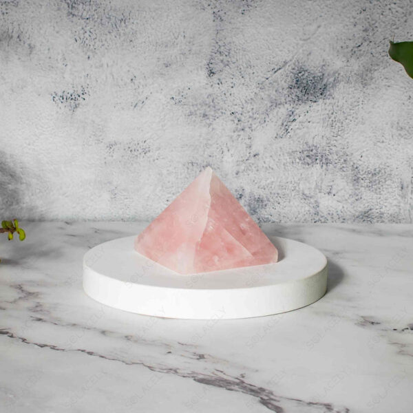Rose Quartz Pyramid - Image 2