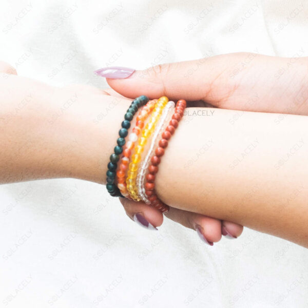 Aries Crystals Stackable Bracelet Set - Image 5