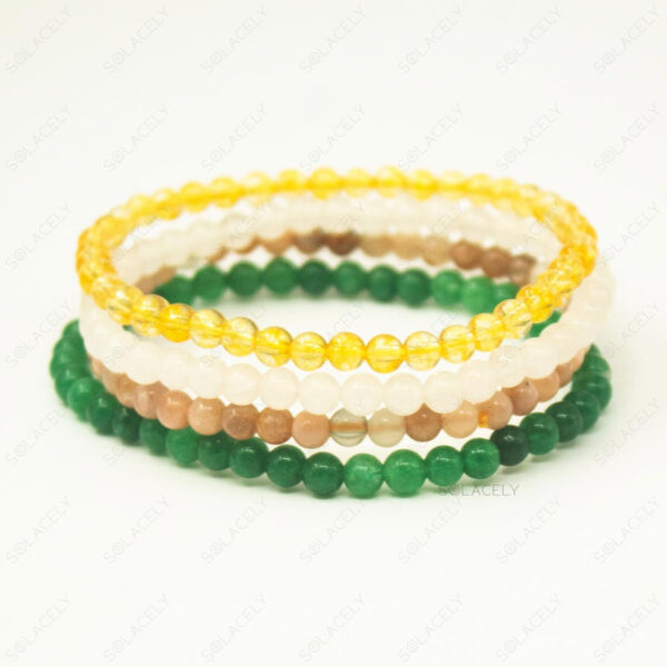 Gemini Crystal Stackable Bracelet Set - Image 5