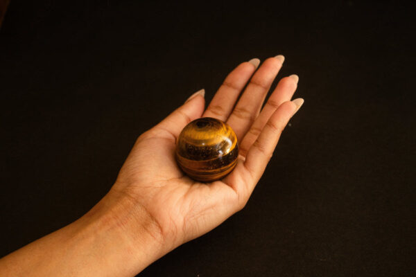 Tiger’s Eye Sphere Small Ball