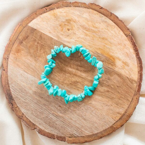 Turquoise Chip Bracelet - Image 3