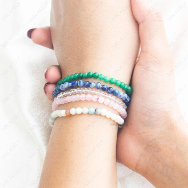 Virgo Crystals Stackable Bracelet Set - Image 2