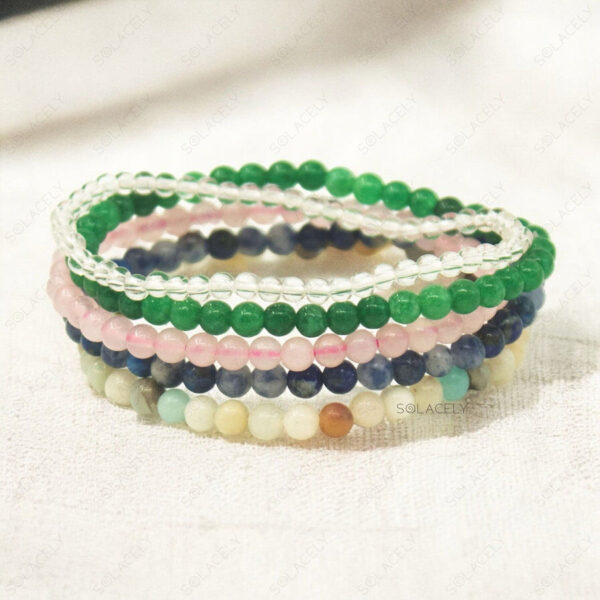 Virgo Crystals Stackable Bracelet Set - Image 3