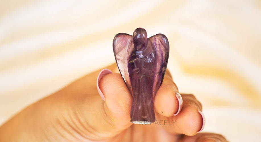 Amethyst Crystal Angel