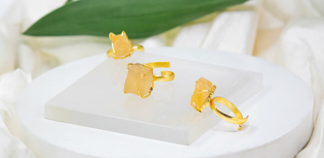 citrine ring