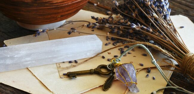 selenite crystal