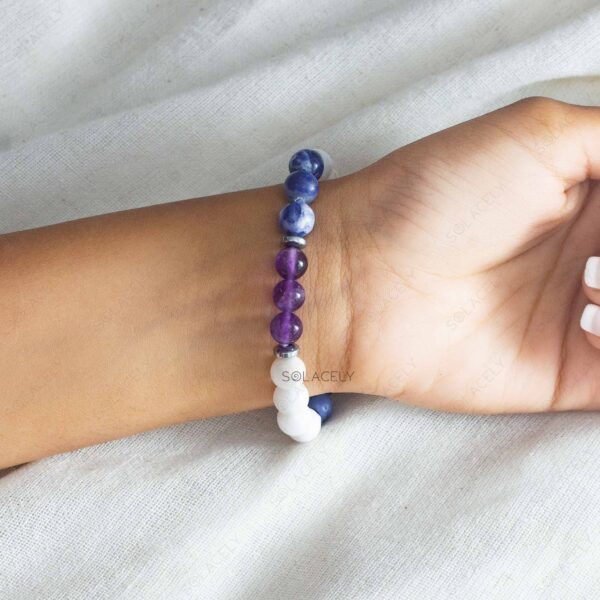 third eye gemstone bracelet