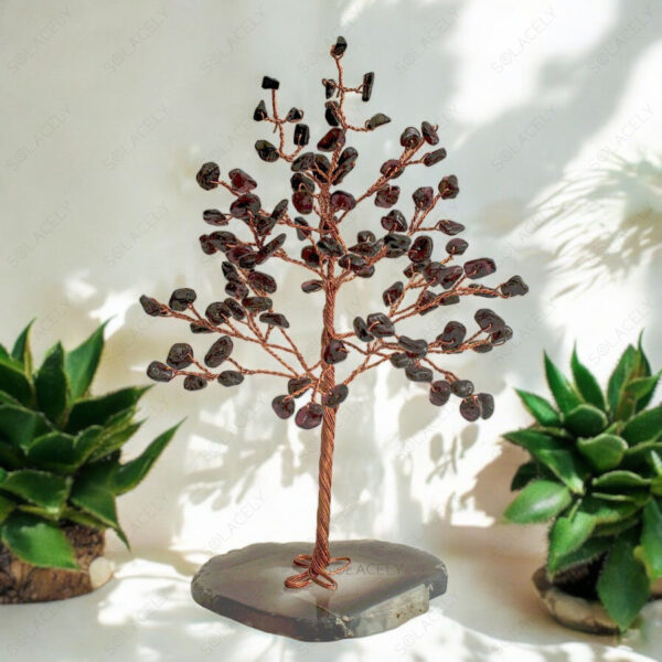 Garnet Crystal Tree 100 Beads Small - Image 2