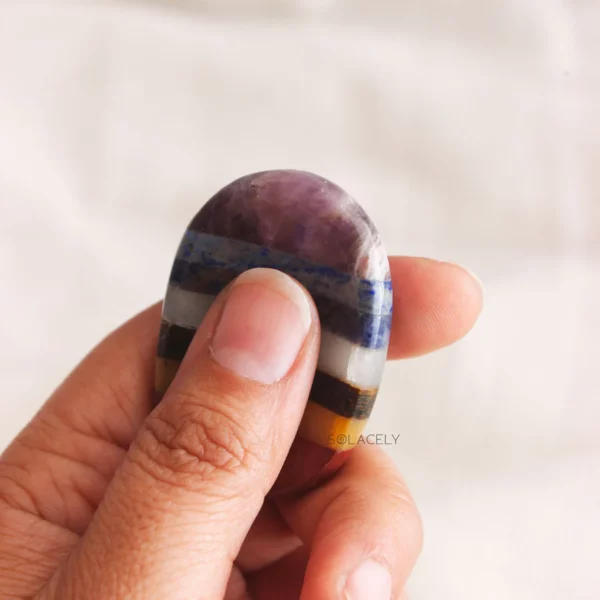 Seven Chakra Worry Stone - Image 4