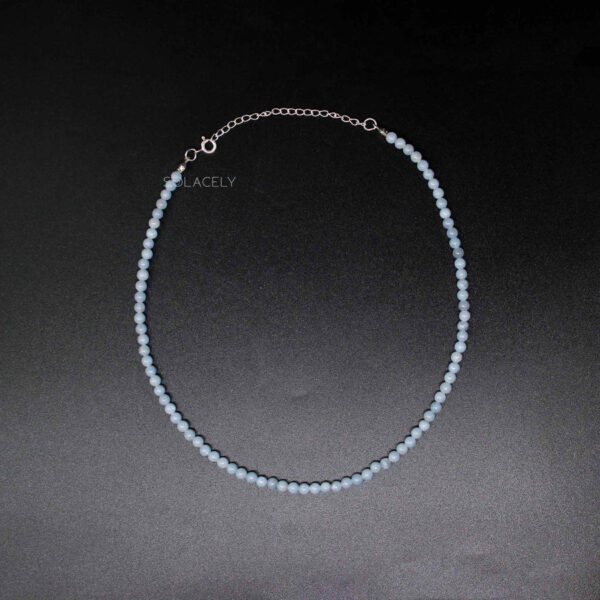 Angelite Beaded Necklace - Image 3