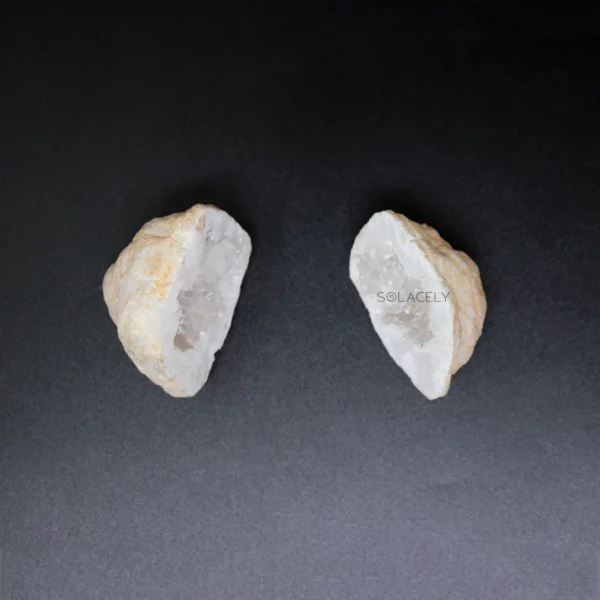 Clear Quartz Mini Geodes (Wish Stones) - Image 3