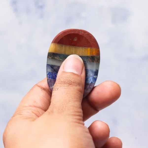 Seven Chakra Worry Stone - Image 5